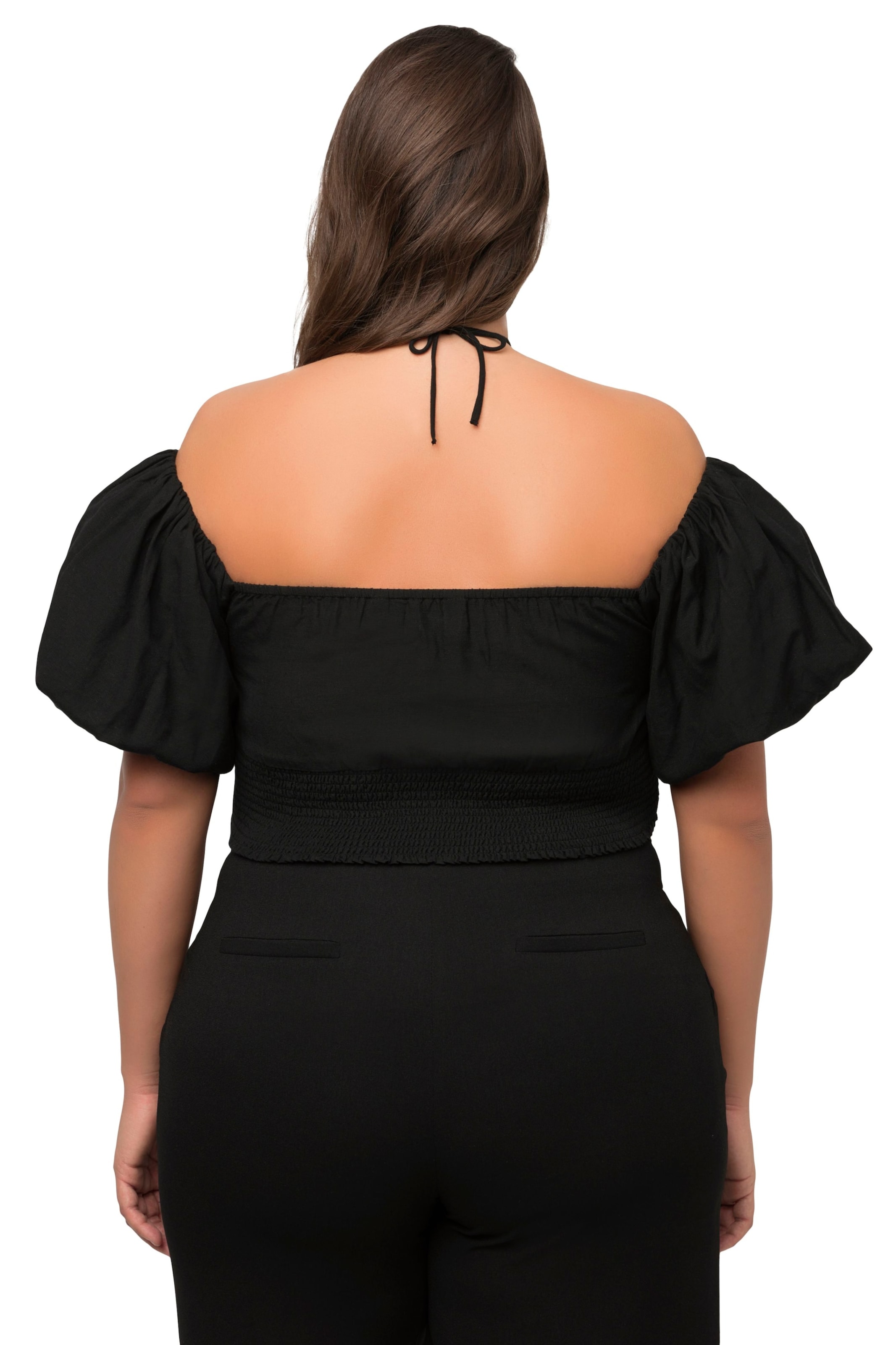 Ulla Popken Blouse in Zwart