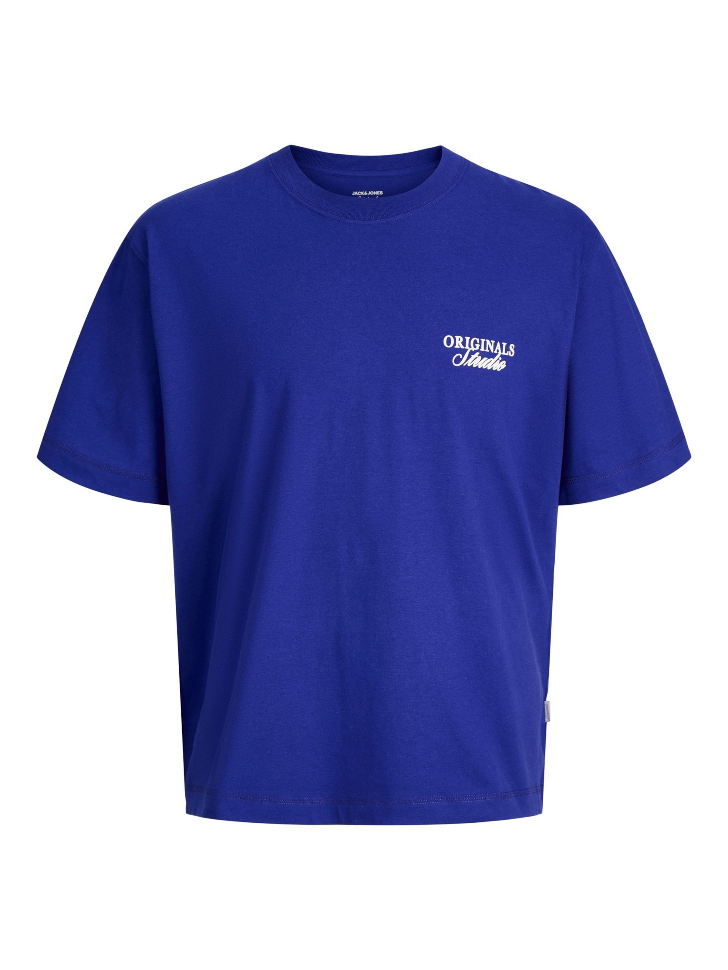 Jack & Jones Junior Shirts i blå: forside