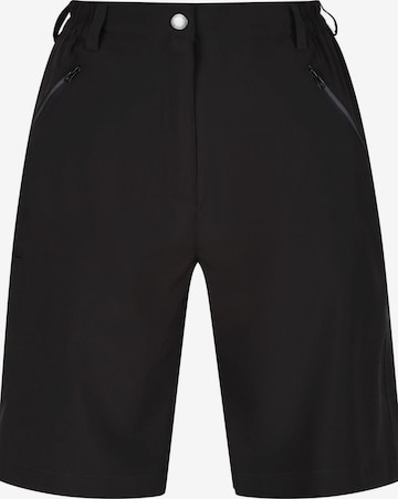 REGATTA Regular Outdoor Pants 'Xert It' in Black: front