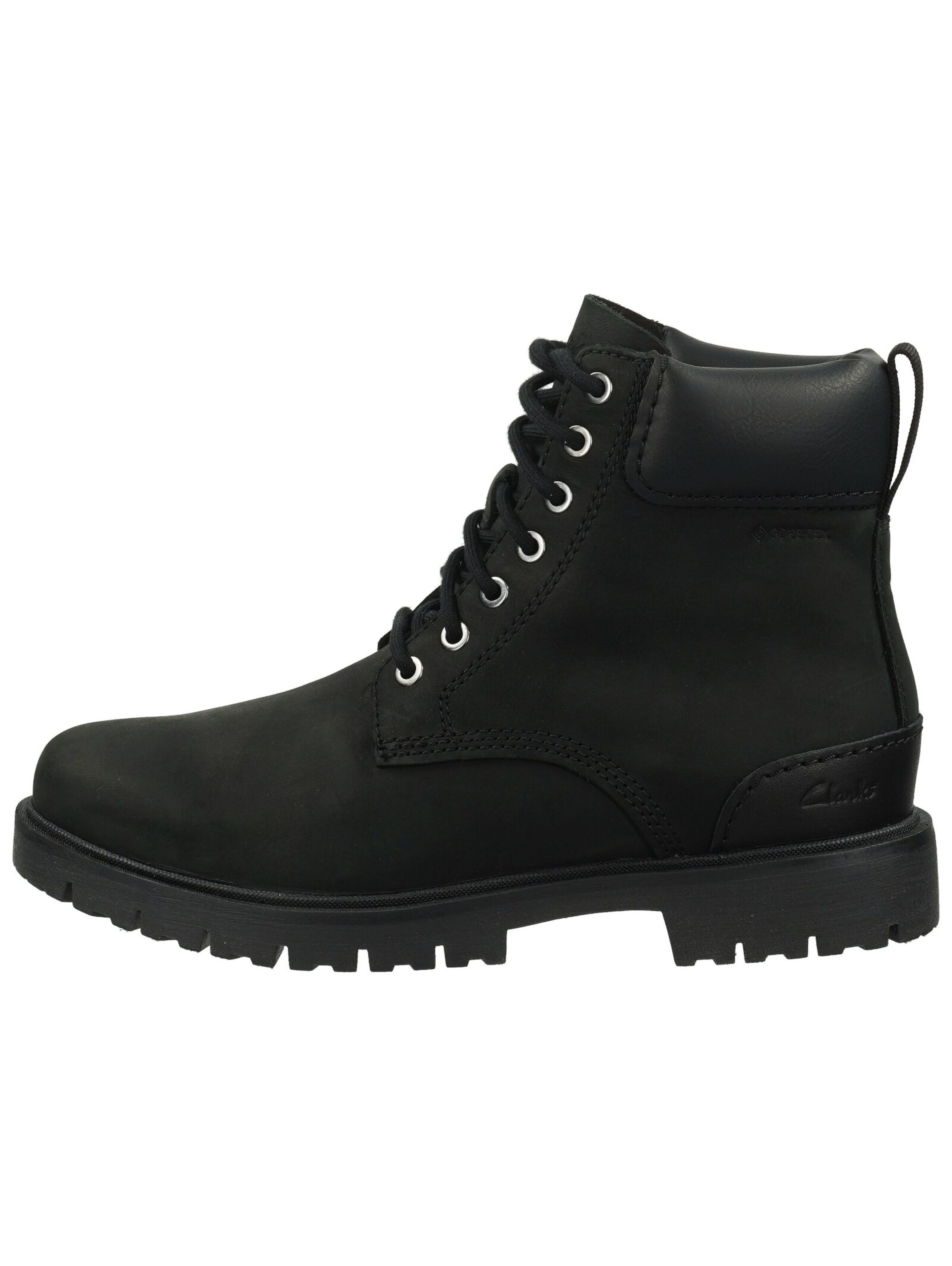Boots stringati 'Rossdale' di CLARKS in nero