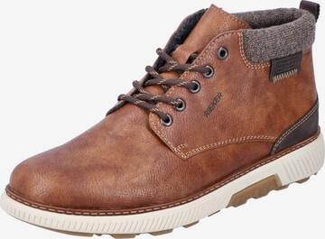 Rieker Lace-Up Boots 'B3330' in Brown: front