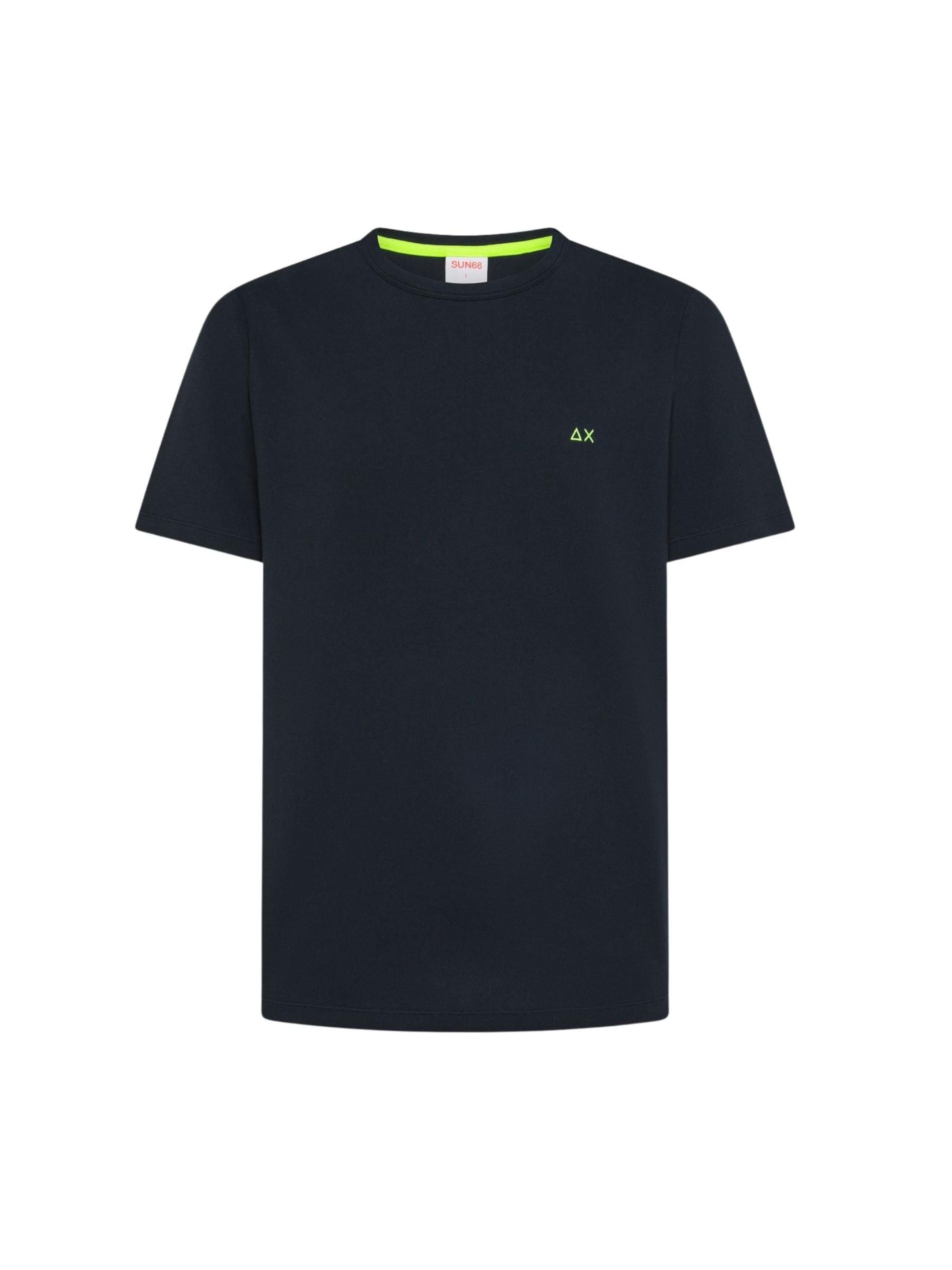 T-Shirt SUN68 en bleu : devant