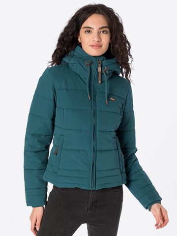 Ragwear Between-season jacket 'Novva' in Green: front