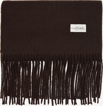 Bershka Scarf in Brown: front