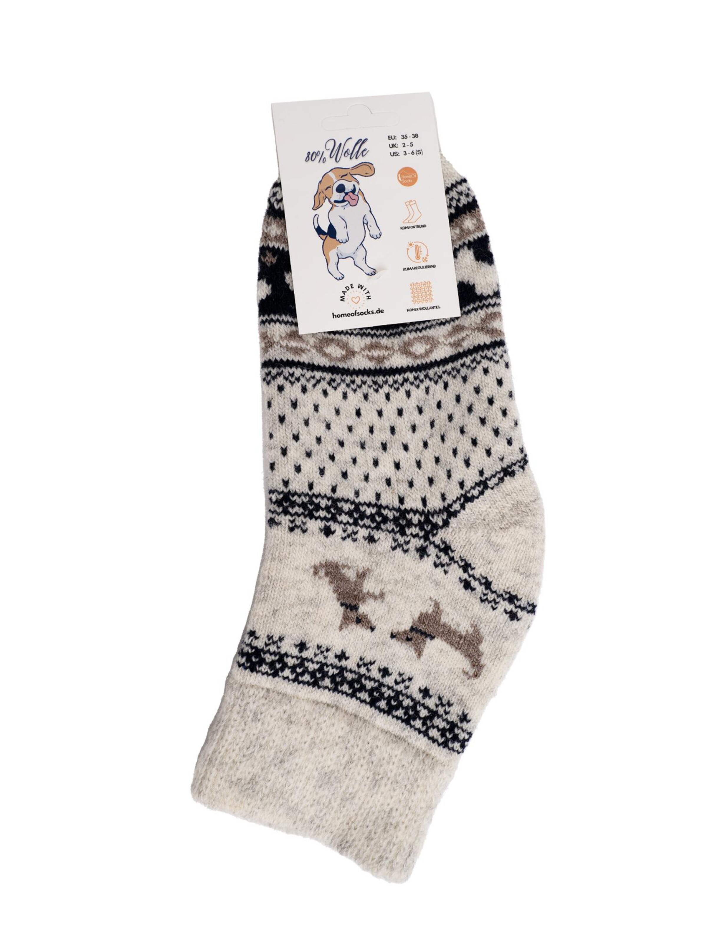 HomeOfSocks Socks 'HOS8012' in Beige