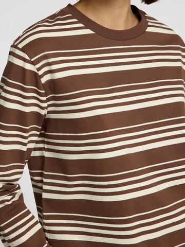 T-shirt SELECTED en marron