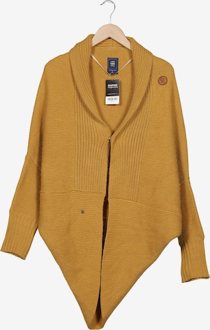 G-STAR Strickjacke M in Gelb: Vorderseite