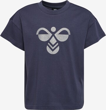 T-Shirt 'LUNA' Hummel en bleu : devant