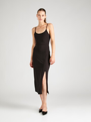 Robe 'DONNA' WAL G. en noir : devant