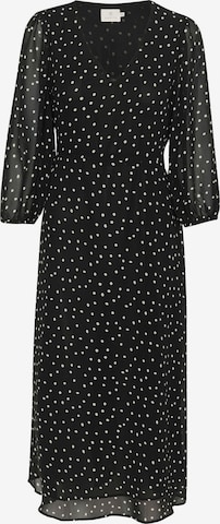 Kaffe Kleid 'Sally' in Schwarz: Vorderseite