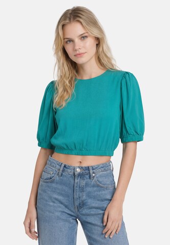 ECY Blouse 'Spring Summer' in Green: front