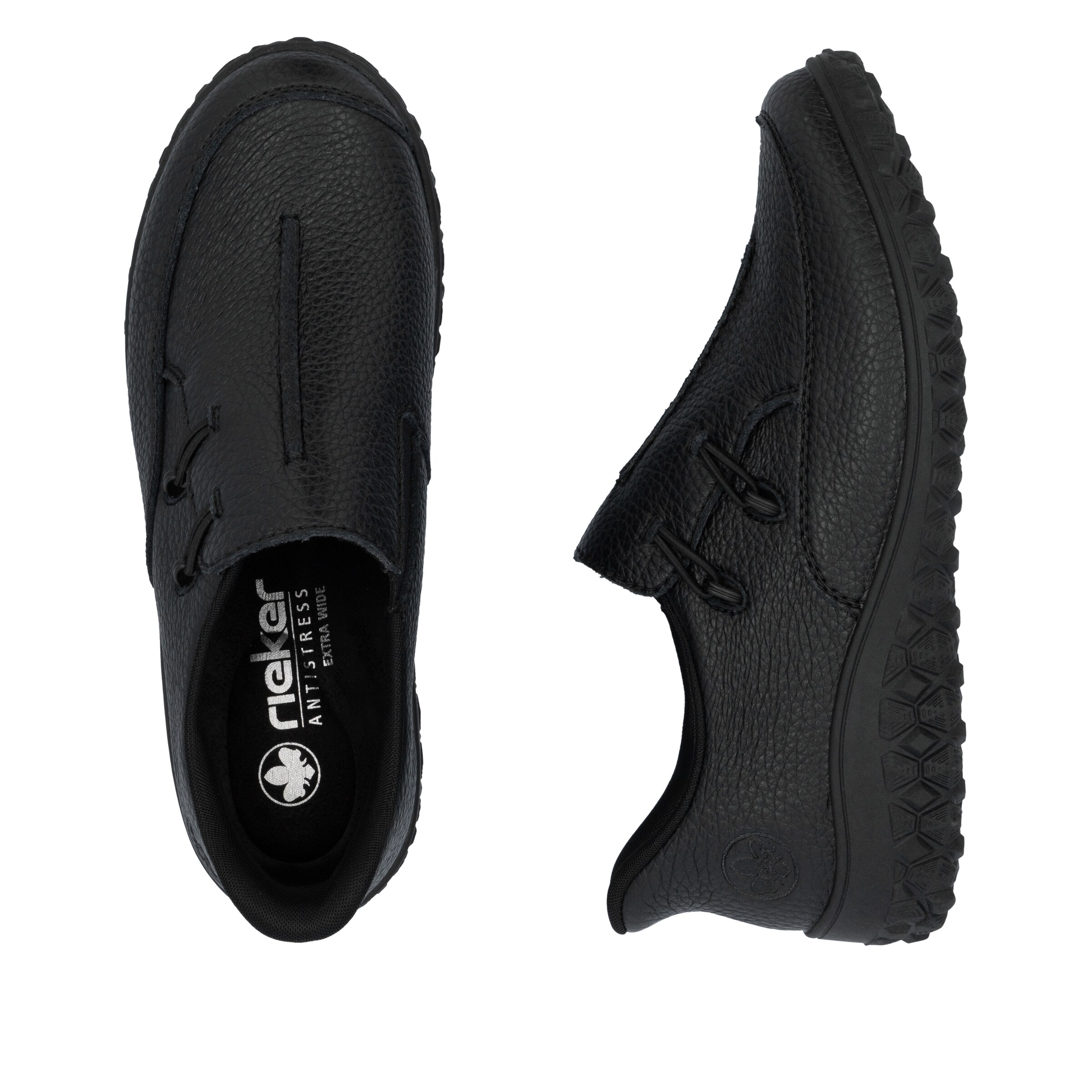 Rieker Slipper in Schwarz