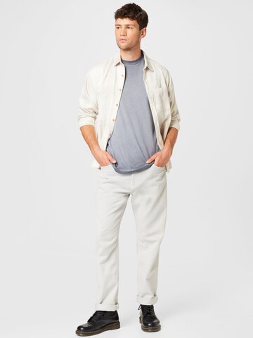 Abercrombie & Fitch Comfort fit Overhemd in Beige
