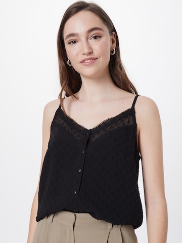ABOUT YOU Top 'Tania' in Black: front
