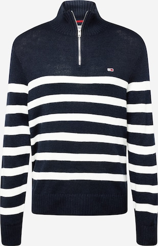 Tommy Jeans Sweater in Blue: front