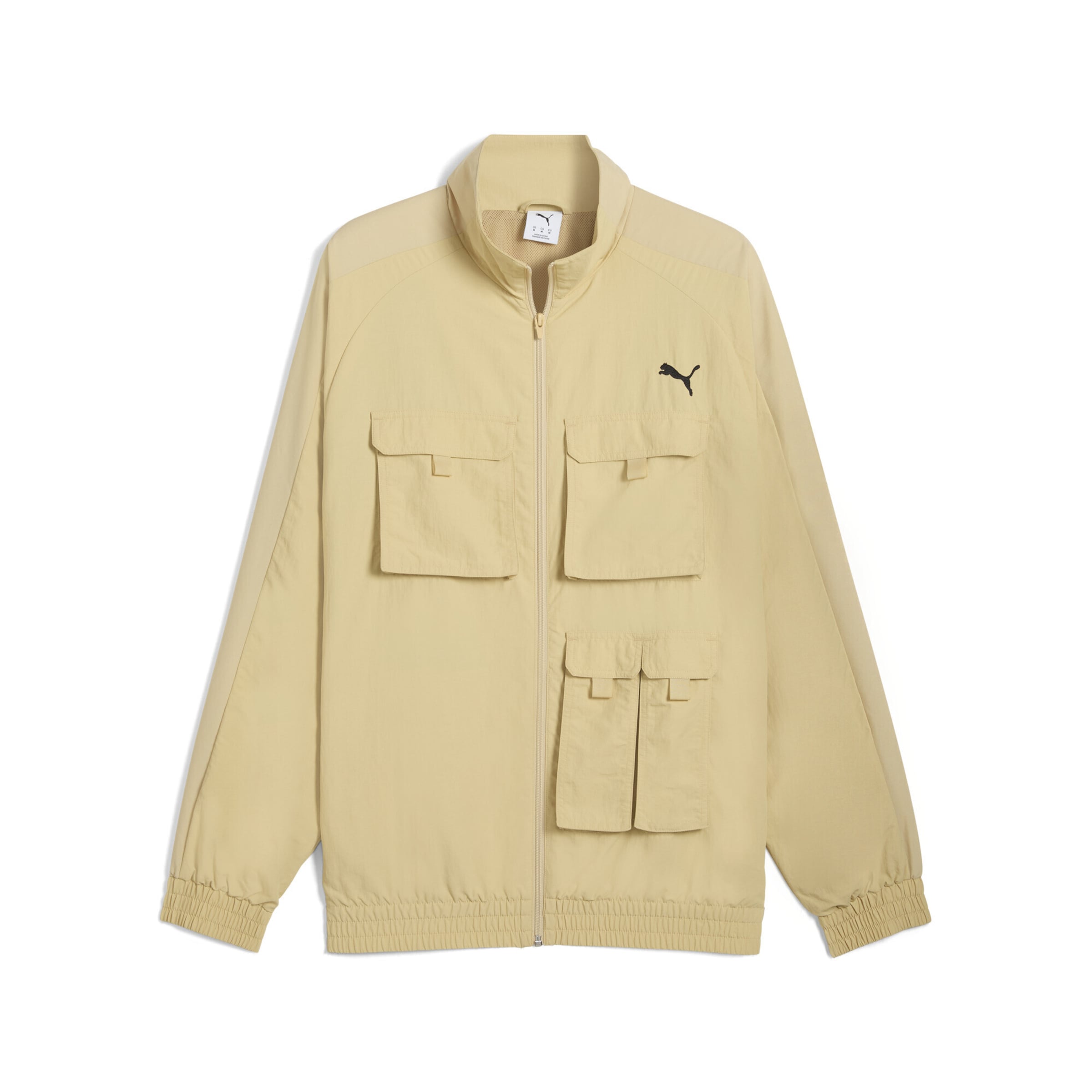 PUMA Übergangsjacke 'T7' in Beige: Vorderseite
