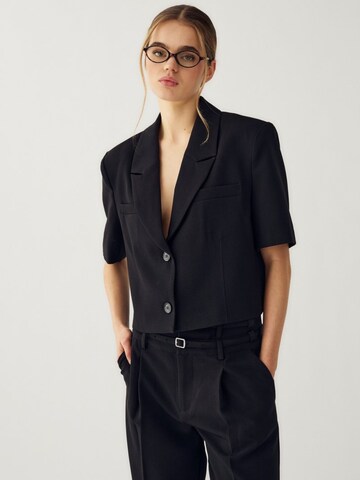 Noella Bleiseri ' N-Leanne Crop Blazer ' värissä musta: etupuoli
