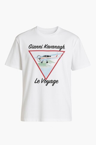 T-Shirt 'Le Voyage' Gianni Kavanagh en blanc