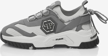 Philipp Plein - Zapatillas deportivas bajas 'Predator' en gris: frente