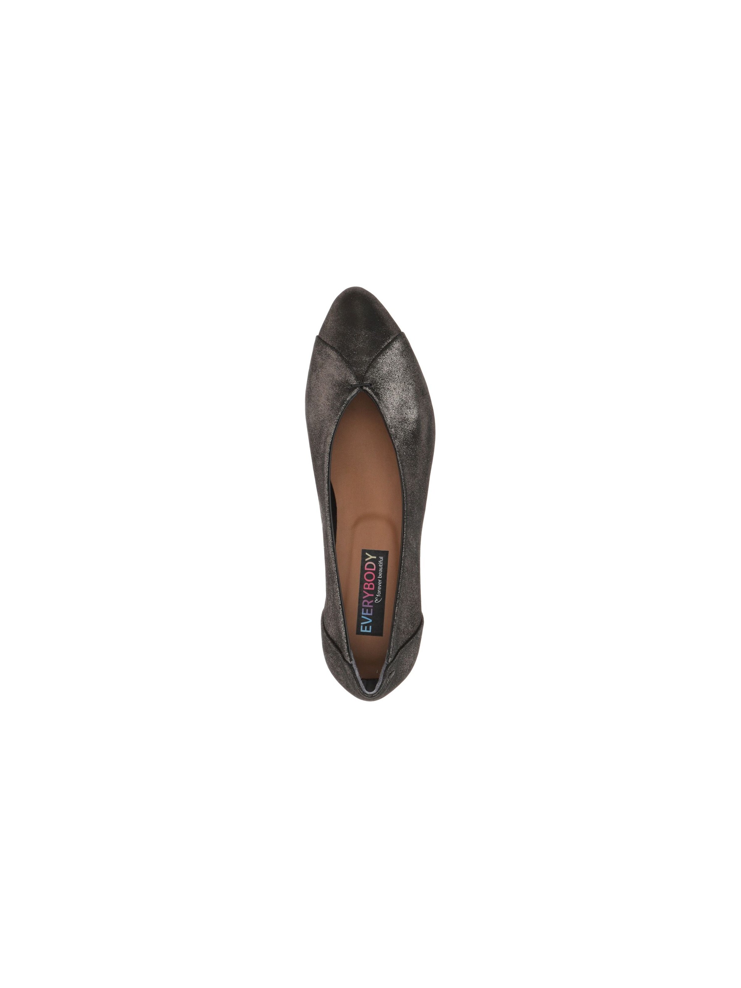 Everybody Ballet Flats 'Beta' in Black