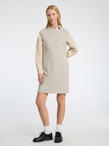 SELECTED - Vestido en beige