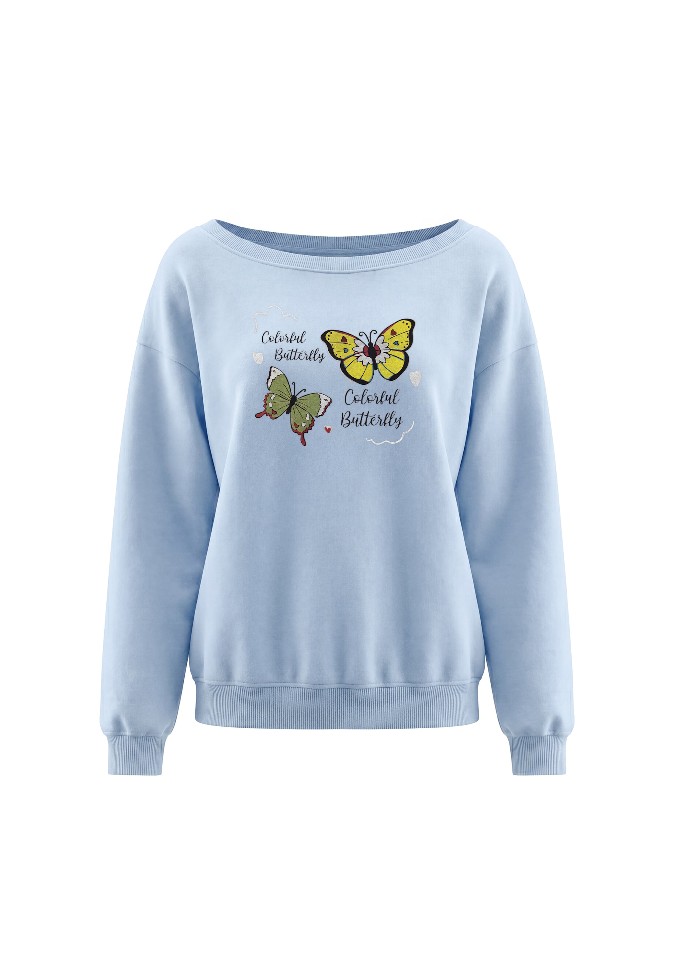 Sweat-shirt MYMO en bleu : devant