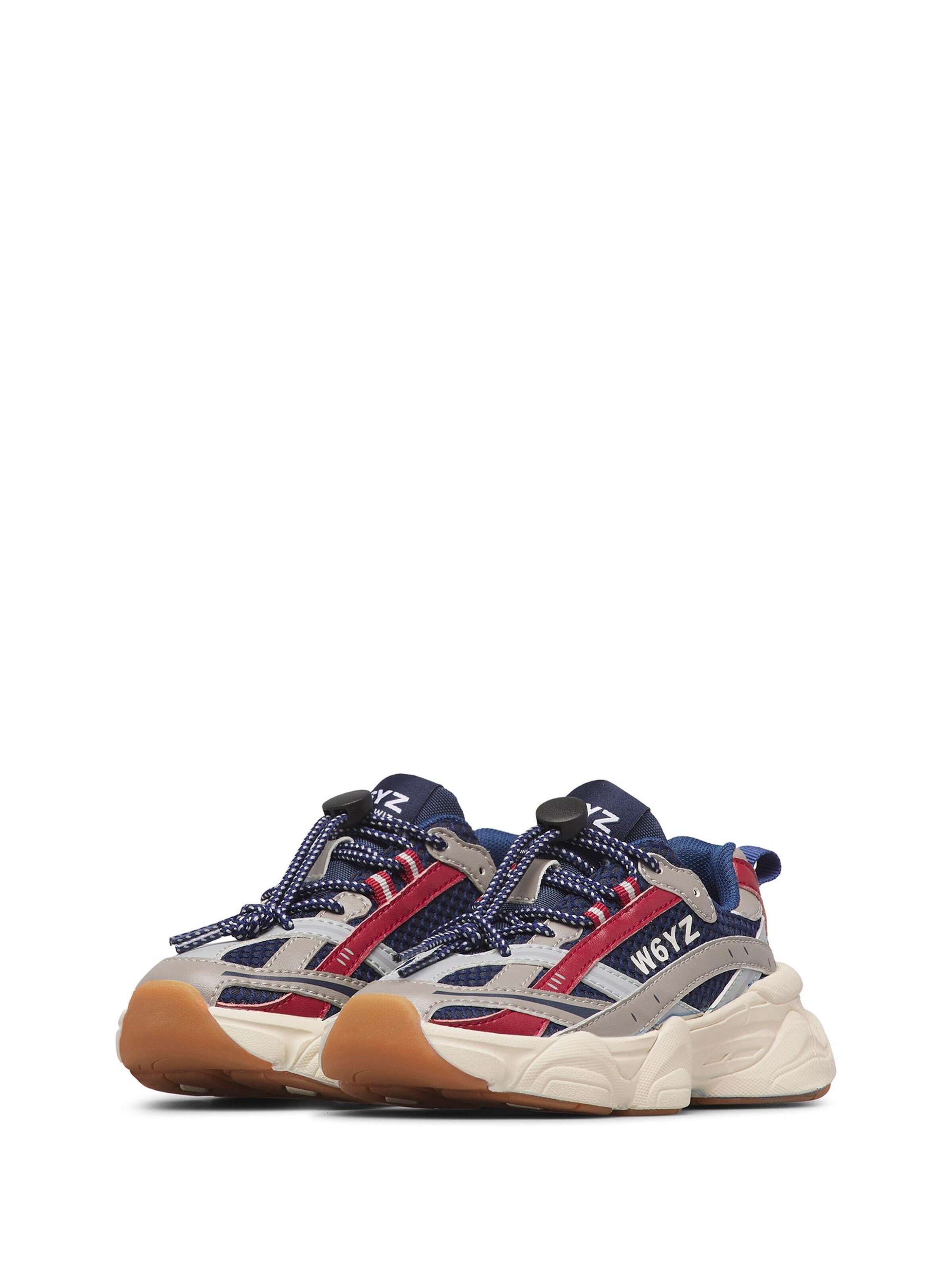 W6YZ Sneakers 'LUCKY 2-J' in Grijs: voorkant