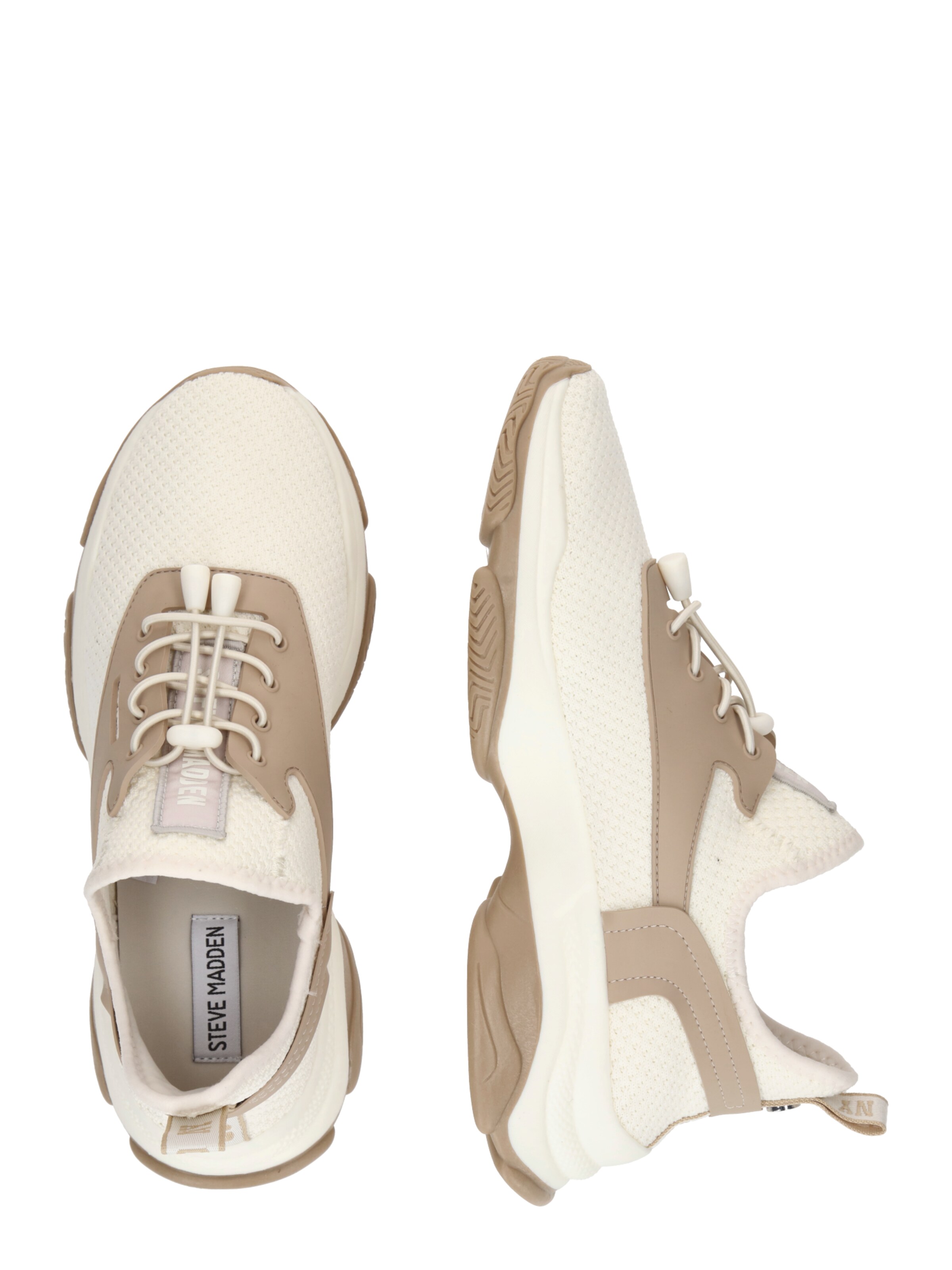 Baskets basses 'MATCH-E' STEVE MADDEN en blanc