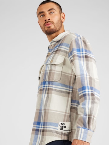 QS Regular fit Button Up Shirt in White