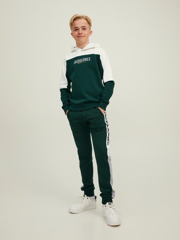 Jack & Jones Junior Sweatshirt 'Dan' in Grün