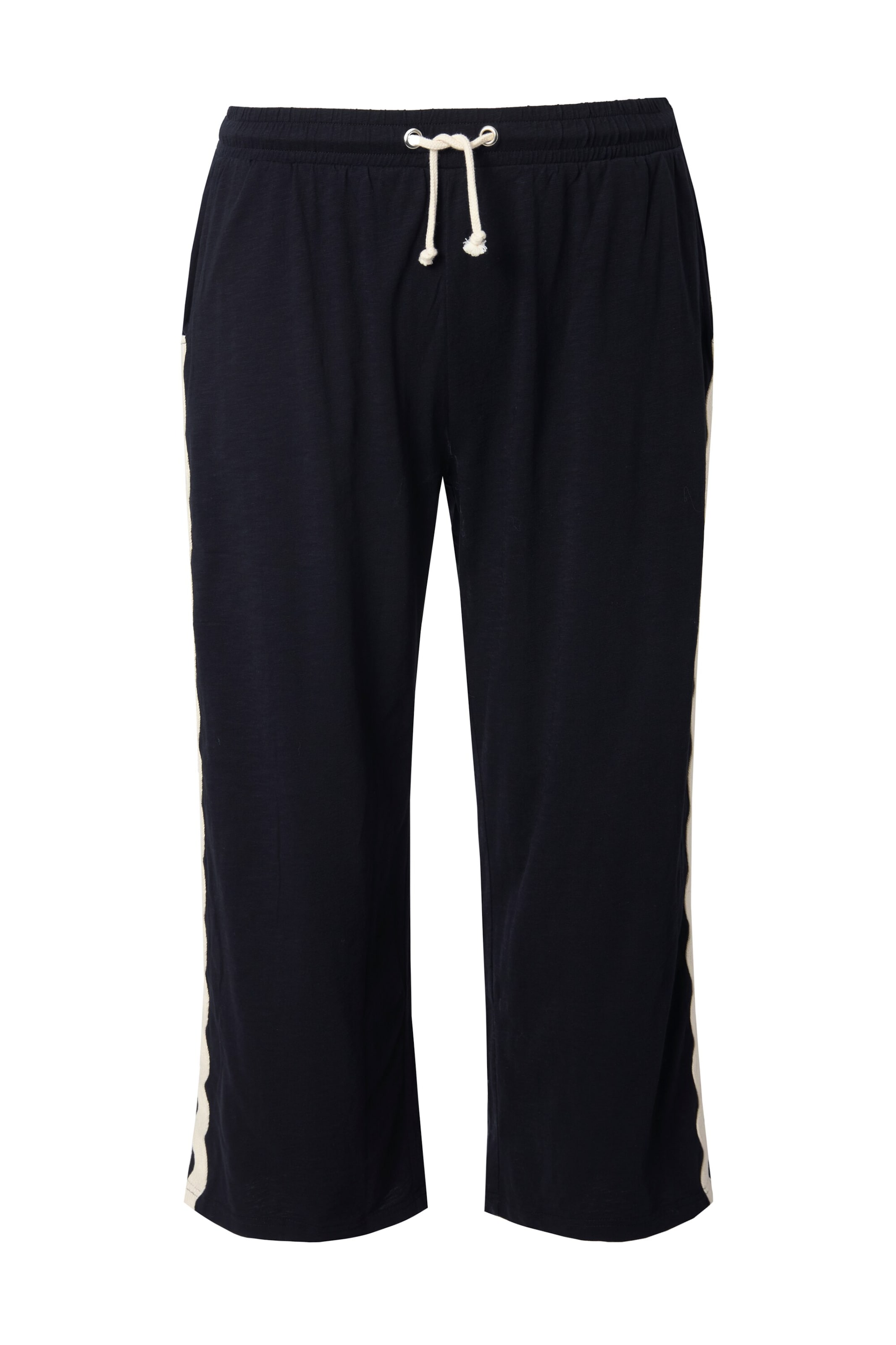 Ulla Popken Trousers in Black / White, Item view