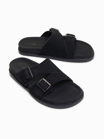 Ombre Pantolette‌‌‌‌‌‌‌ in Schwarz