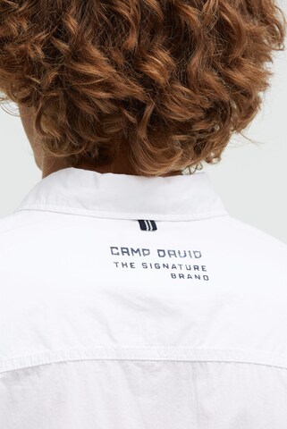 CAMP DAVID Regular fit Button Up Shirt in White