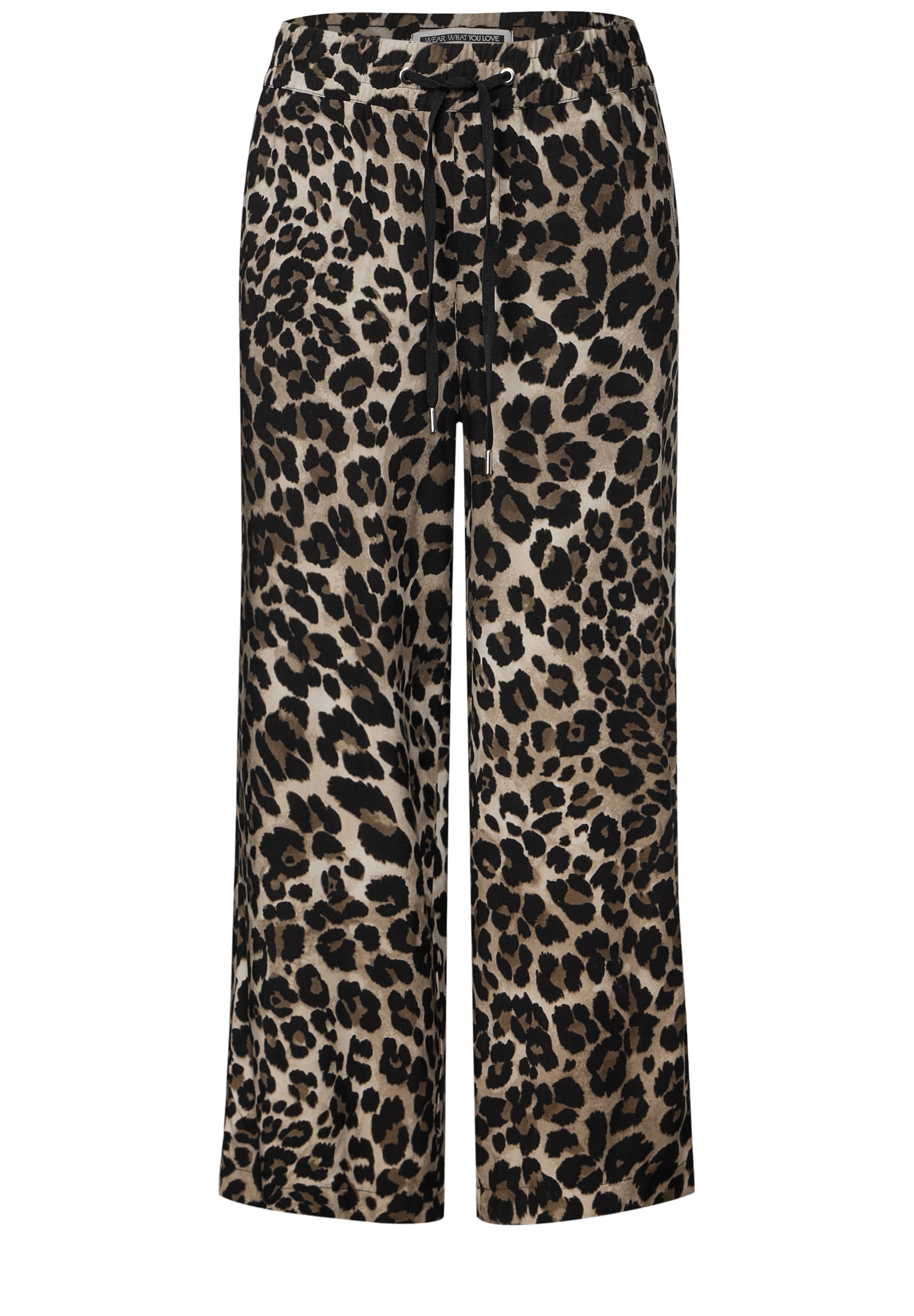 STREET ONE Hose 'Emee' in Schwarz: Vorderseite