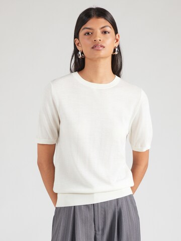 Pull-over 'August Drop 252' SEIDENSTICKER en blanc : devant