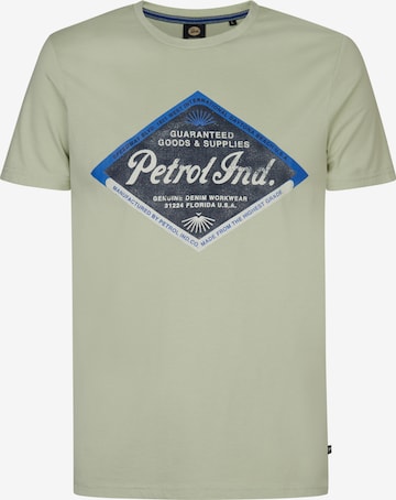 Petrol Industries Тениска 'Bluefin' в зелено: отпред