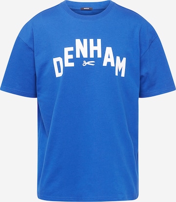 DENHAM Μπλουζάκι 'LOND' σε μπλε: μπροστά