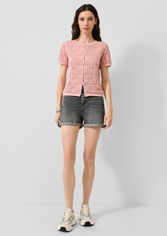 Cardigan QS en rose