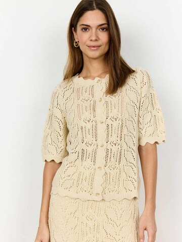 Soyaconcept Strickjacke in Beige: Vorderseite