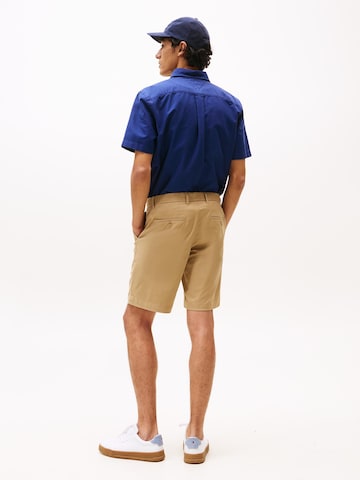 TOMMY HILFIGER - Slimfit Calças chino 'BROOKLYN 1985' em bege