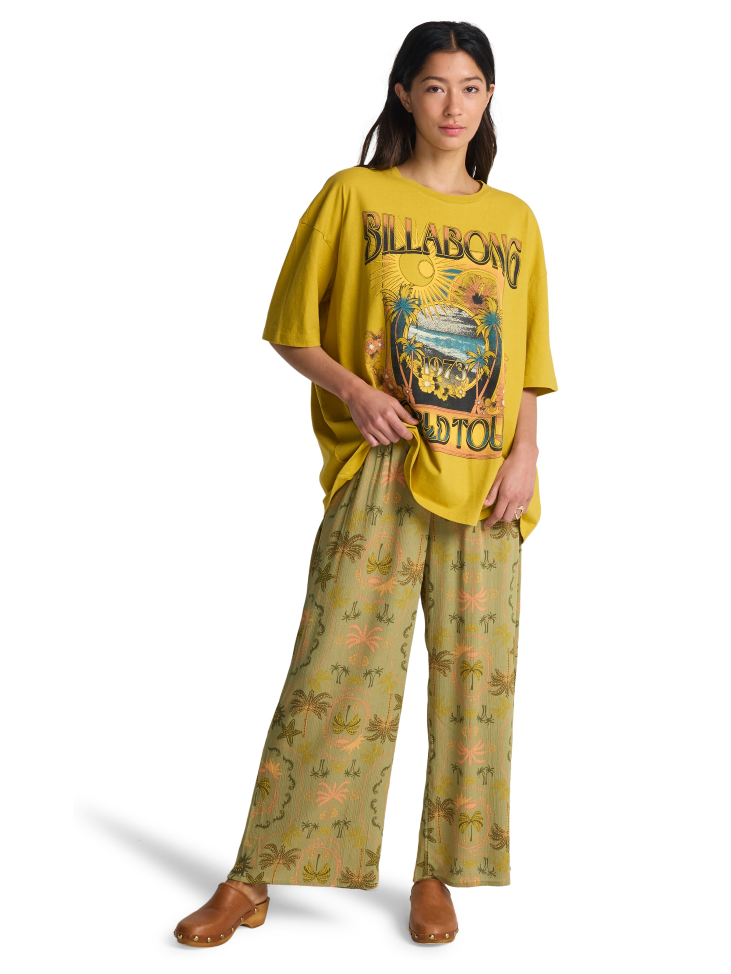 BILLABONG Shirt 'Between Night & Dawn' in Yellow