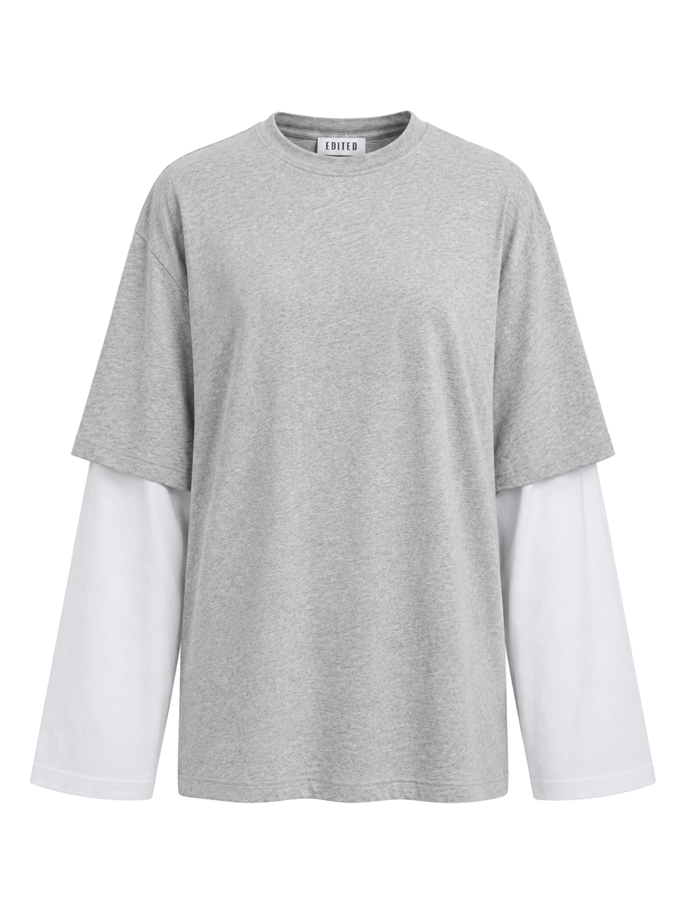 Maglietta 'Simi' di EDITED in grigio: frontale