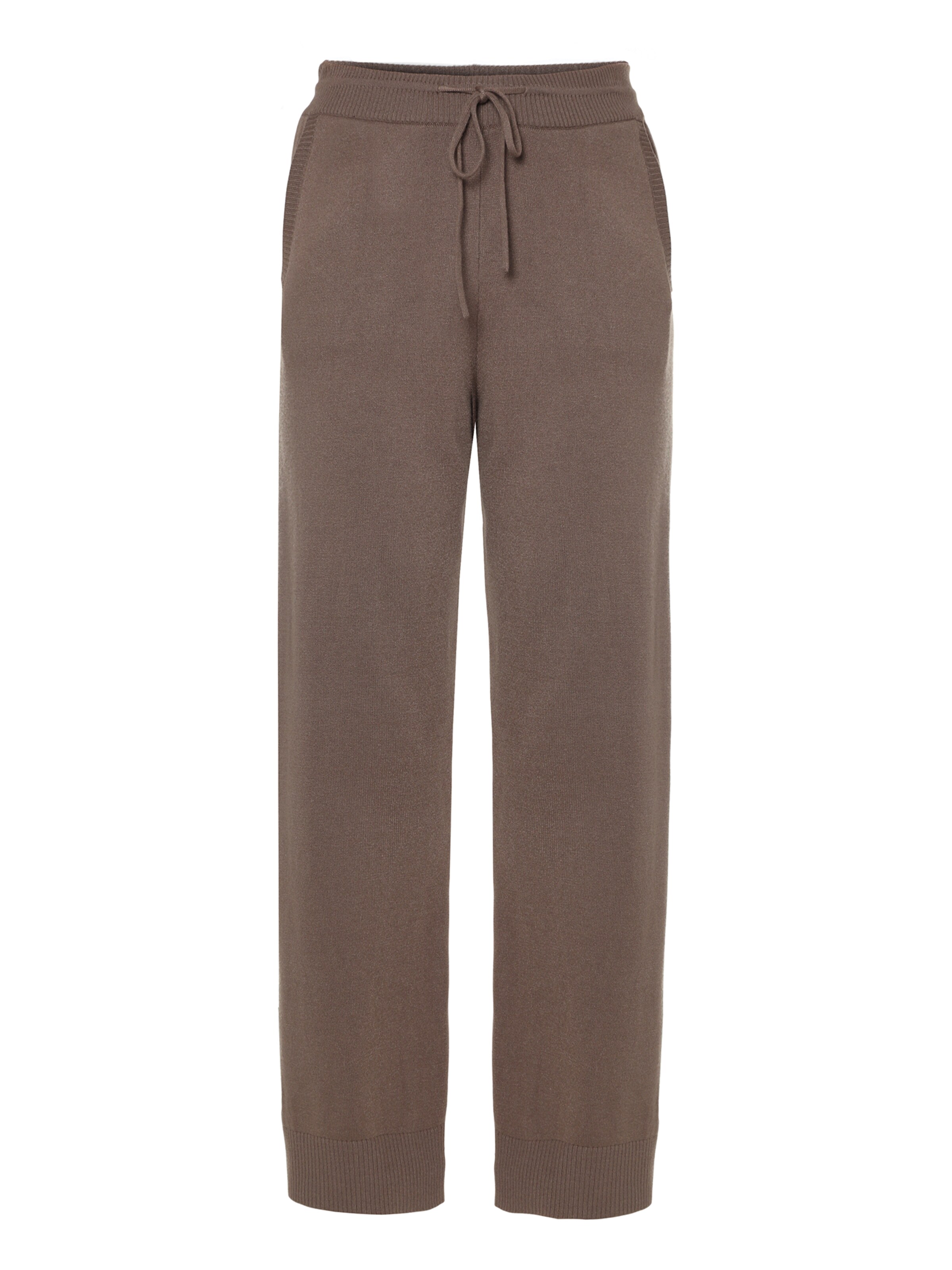 TATUUM Loose fit Pants 'Phlox' in Brown: front