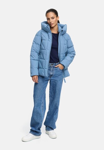 Veste d’hiver 'Kuschelnasee 16' MARIKOO en bleu