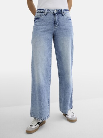 bonprix Loosefit Jeans in Blauw: voorkant