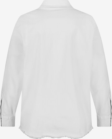 SAMOON Between-Season Jacket in White