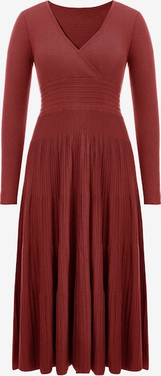 Megzta suknelė iš Imily Bela, spalva – burgundiško vyno spalva, Prekių apžvalga