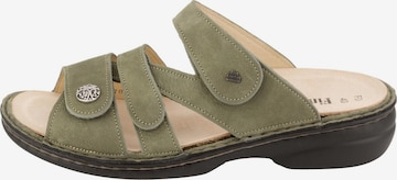 Finn Comfort Mule 'Ventura' in Green: front