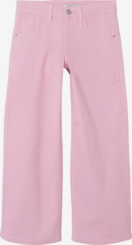 Wide leg Jeans 'Rose' di NAME IT in rosa: frontale