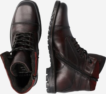 bugatti - Botas con cordones 'Sisto' en rojo